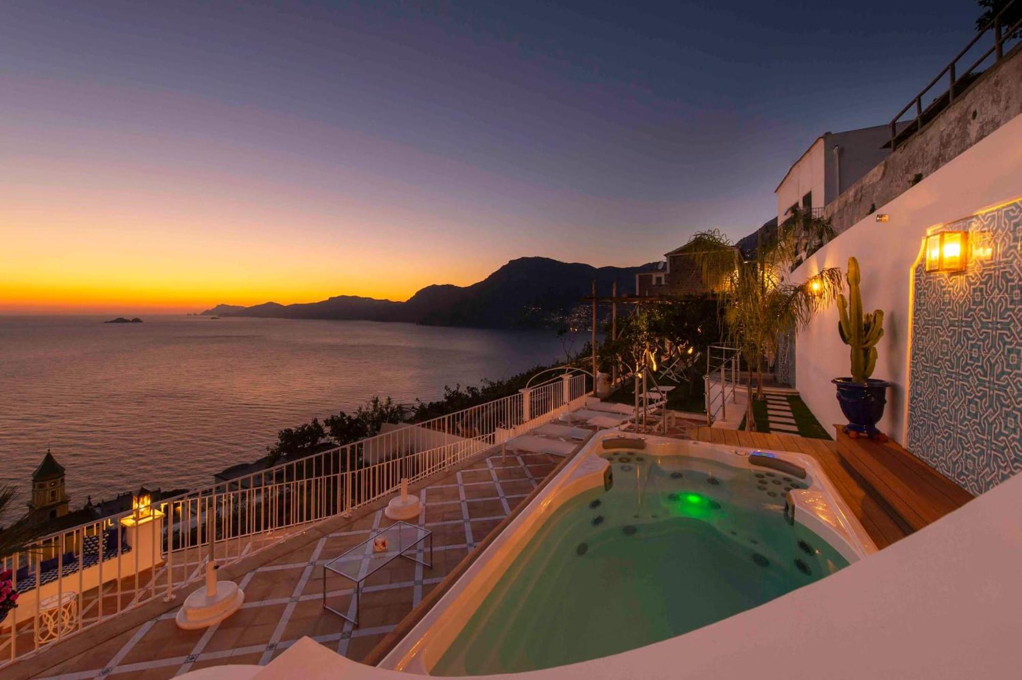 Myexclusiveitaly - Exclusive Villa In Praiano With Pool & View Экстерьер фото